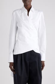 Dries Van Noten Cadea Long Sleeve Cotton Shirt
