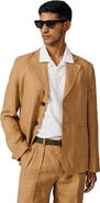 Aubin Belvedere Relaxed Linen Blazer