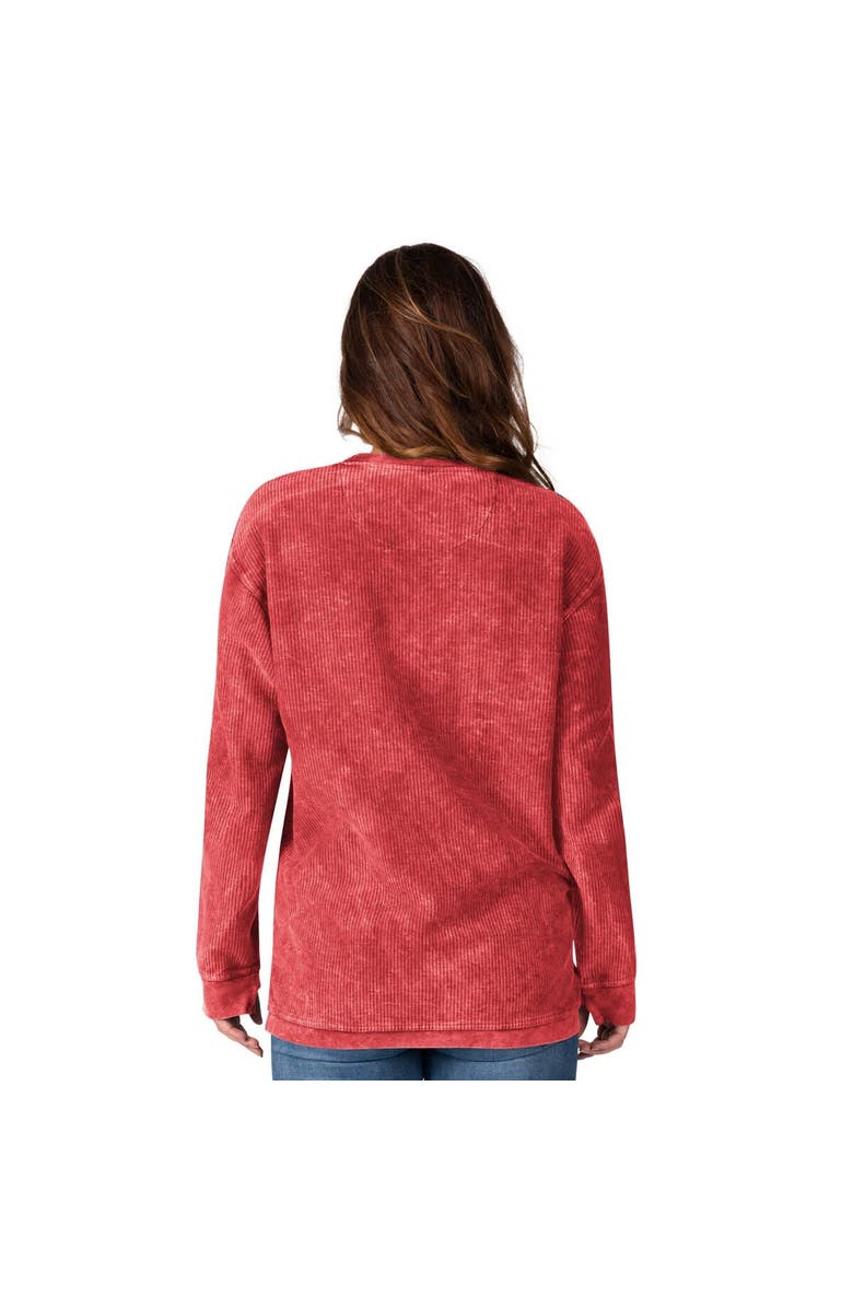 G-III 4HER BY CARL BANKS Women's G-III 4Her by Carl Banks Red St. Louis Cardinals Comfy Cord Pullover Sweatshirt, Alternate, color, Red