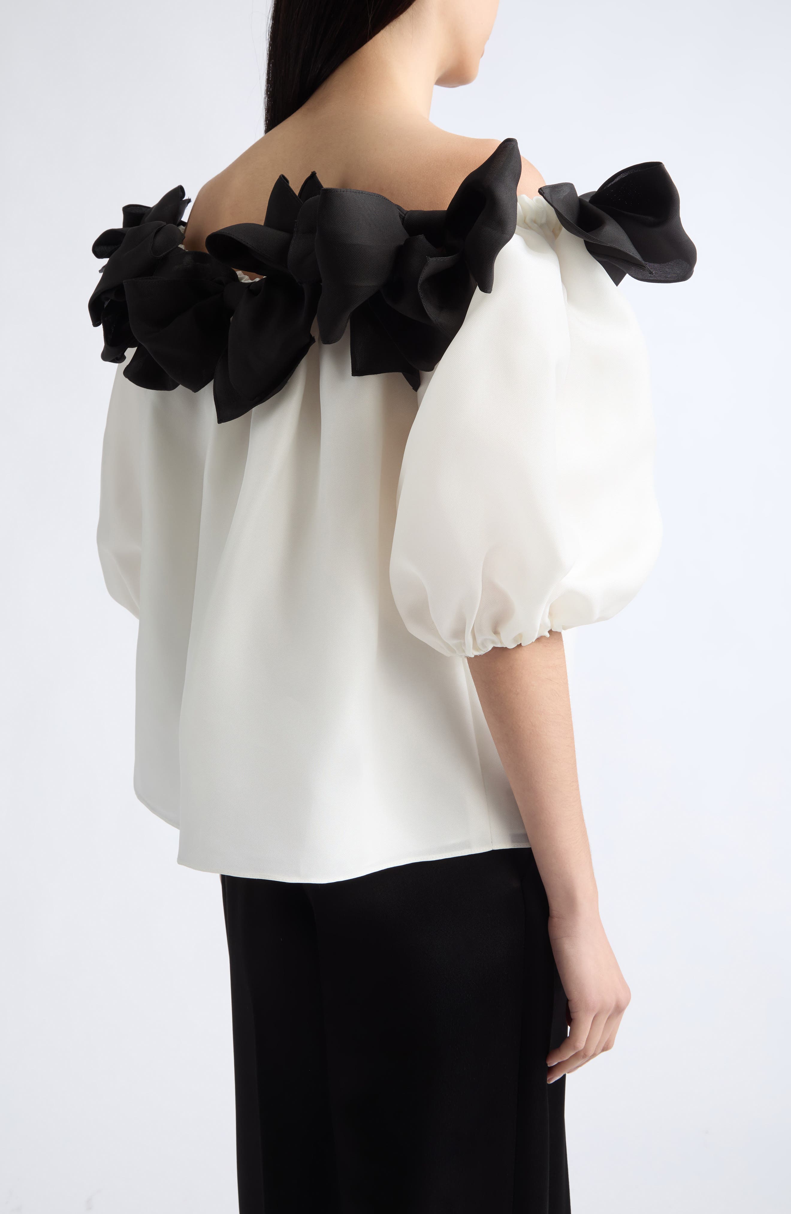 selected IVORY/ BLACK