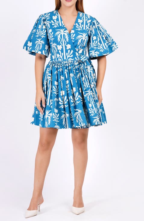 Alena Mini Wrap Dress