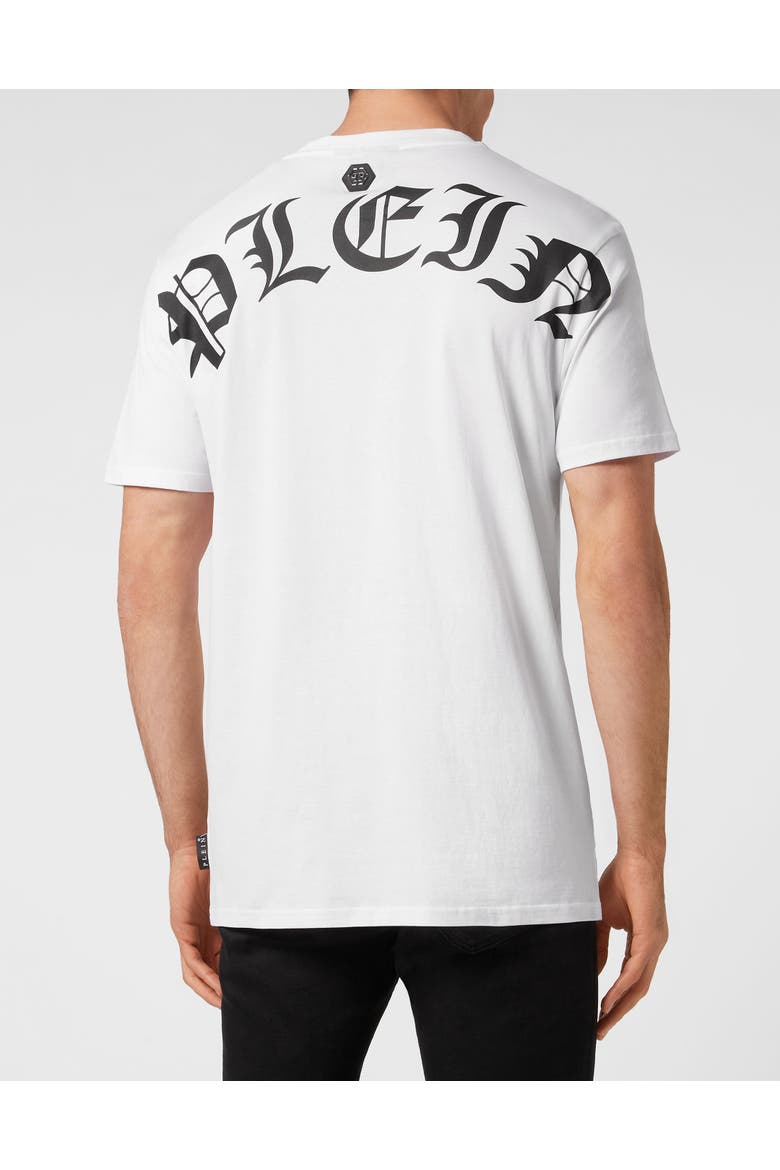 T-Shirt Round Neck Ss Smile Men, Alternate, color, white