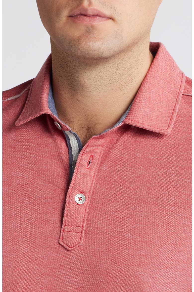Coasta Vera Polo Shirt, Alternate, color, DEEP HAVAN