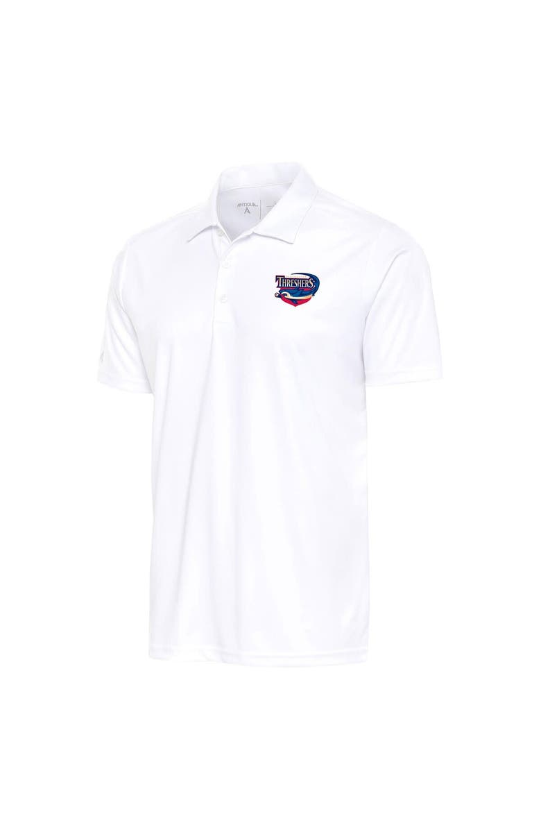 ANTIGUA Men's Antigua  White Clearwater Threshers Tribute Polo, Main, color, 