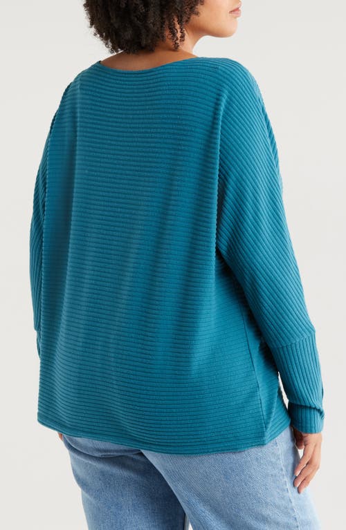 Shop Caslon ® Snap Cuff Dolman Sleeve Knit Top