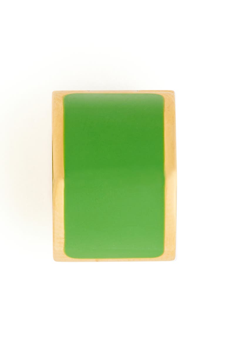 Kate Spade New York enamel huggie earrings, Alternate, color, 