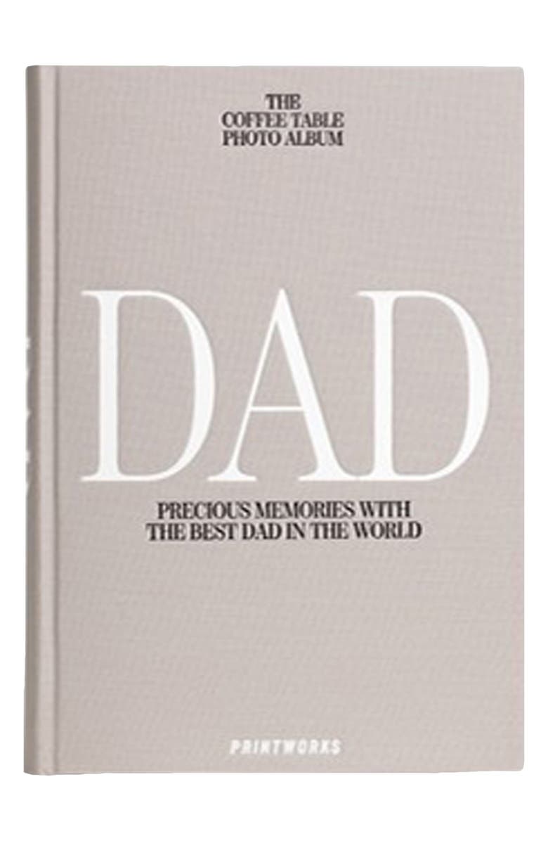 PRINTWORKS Dad Photo Book, Main, color, Grey