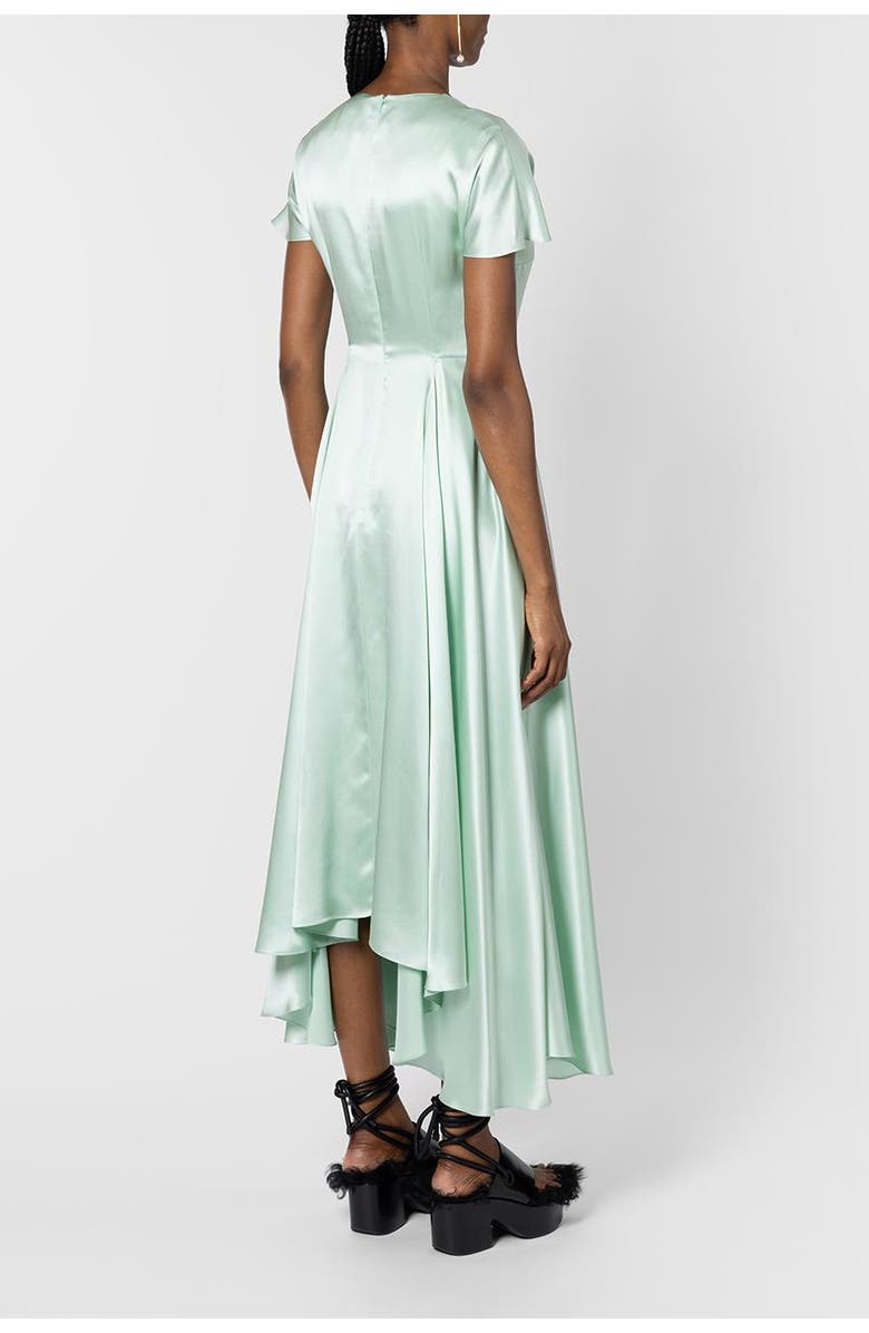 Roksanda Noma Silk Midi Dress, Alternate, color, Opaline