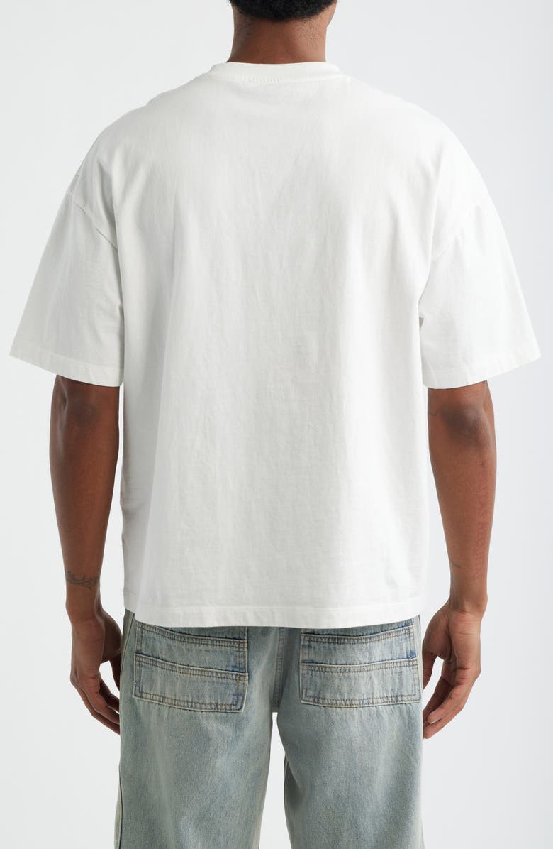 CRIMINAL DAMAGE Star Dog Cotton Graphic T-Shirt, Alternate, color, Off-White