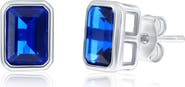 SIMONA Birthstone Cubic Zirconia Stud Earrings