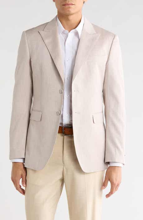 Tahari Slim Fit Textured Blazer