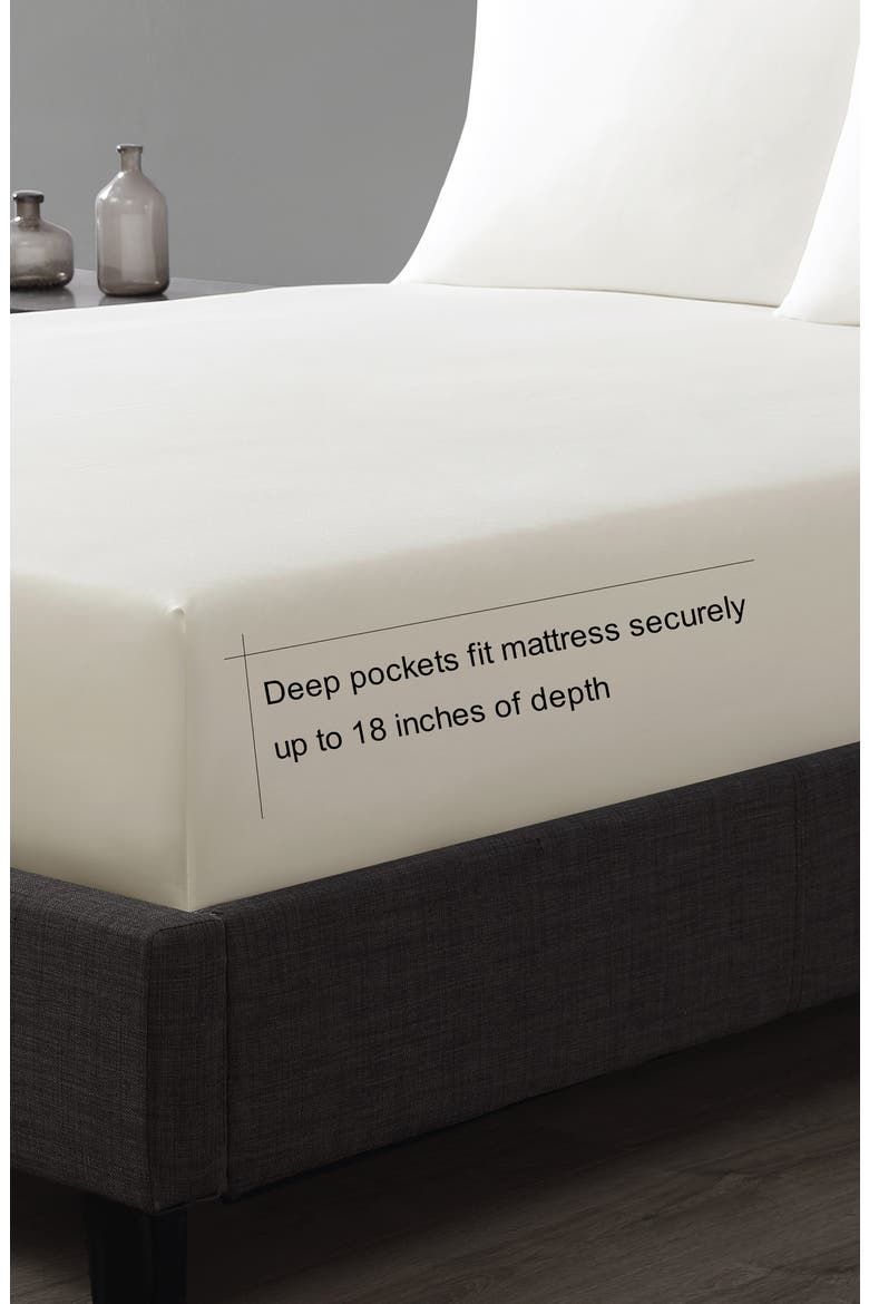 800 Thread Count Sateen Sheet Set, Alternate, color, IVORY