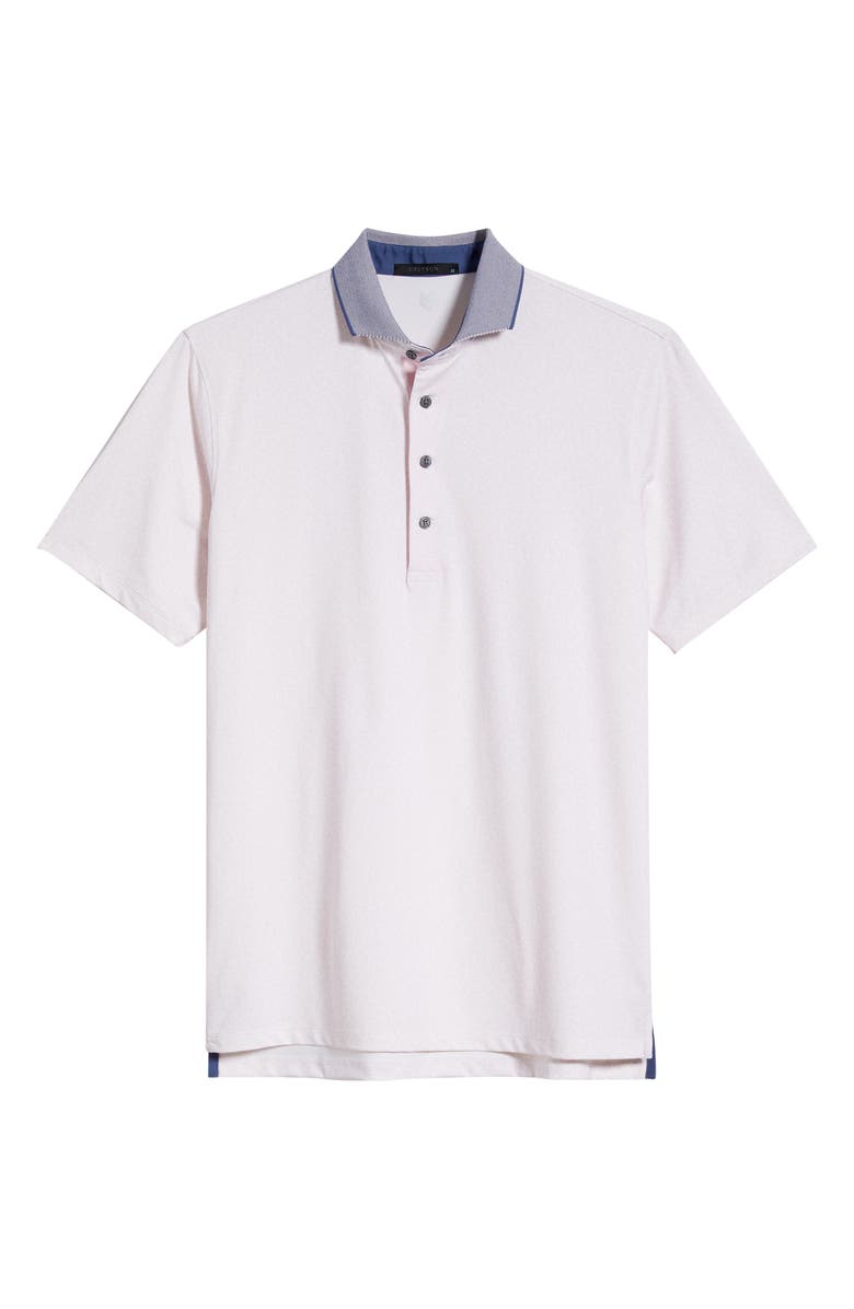 Greyson Coral Dreams Performance Polo, Alternate, color, Pink Sky