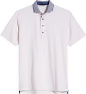 Greyson Coral Dreams Performance Polo