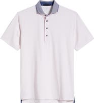 Greyson Coral Dreams Performance Polo