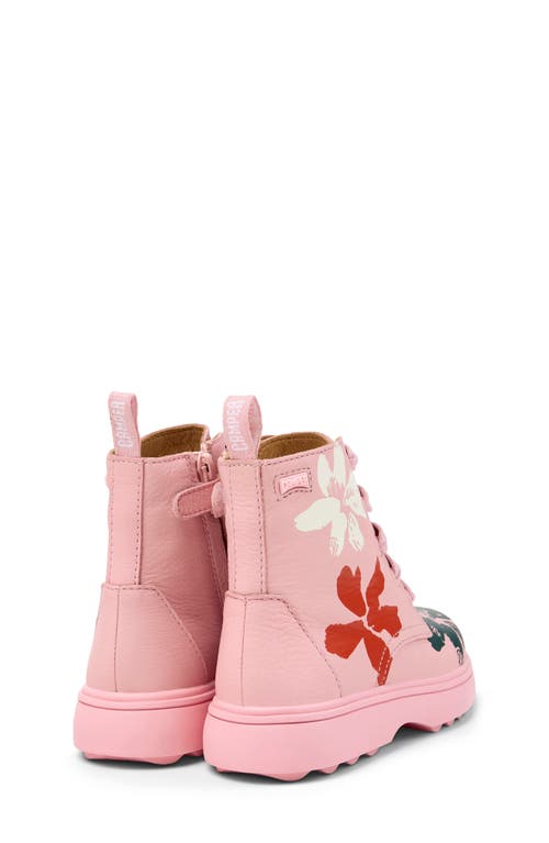 Camper Kids' Norte Twins Mismatch Boot In Pink