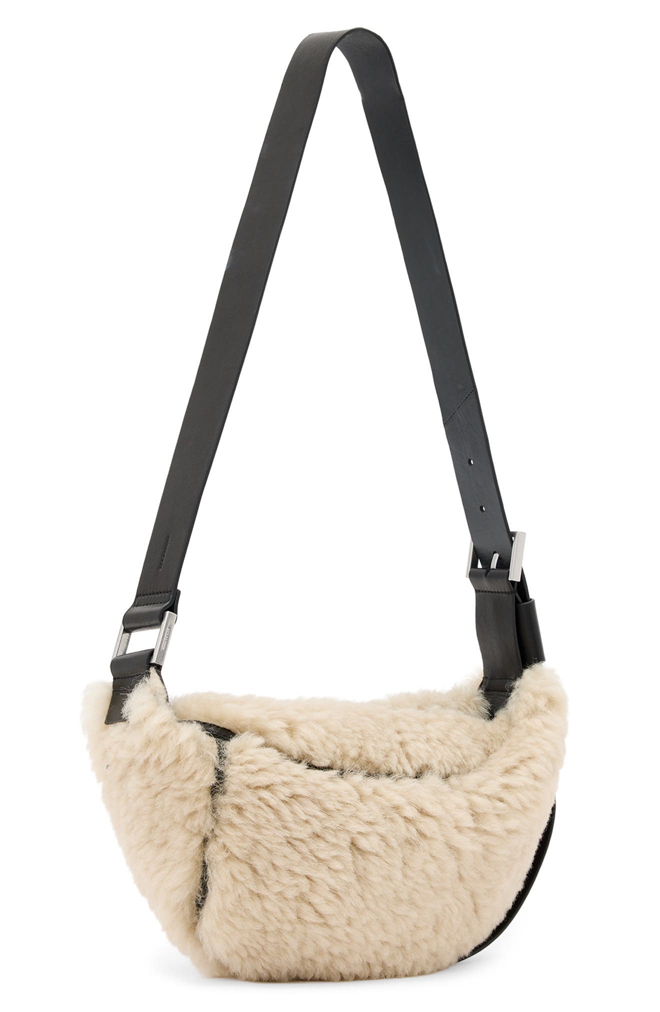 AllSaints LUNA SHEARLING XBODY, Alternate, color, 