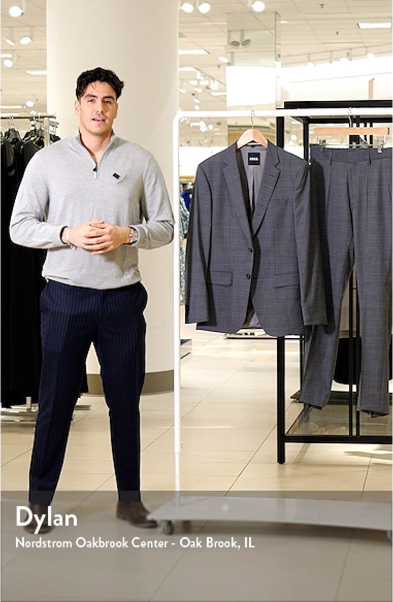 Huge Plaid Stretch Wool Suit, sales video thumbnail