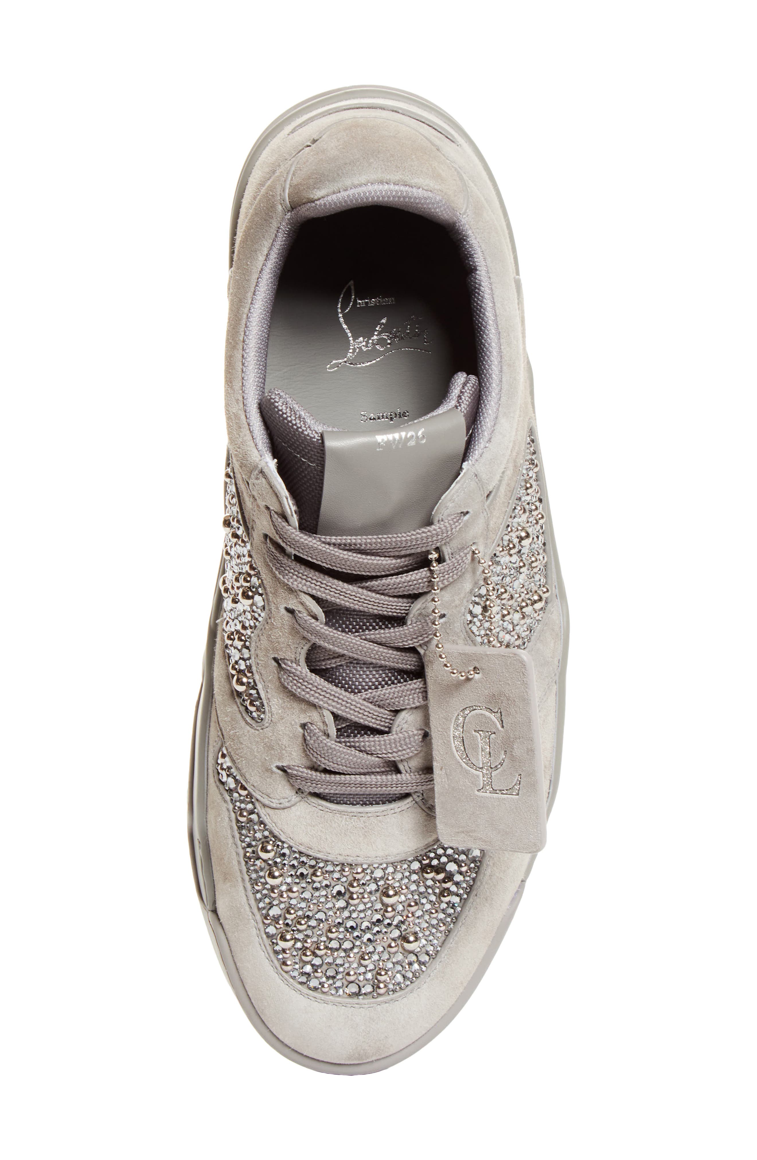 Basketball 1 Perla Low Top Sneaker, Alternate, color, I813 - PHANTOM GREY