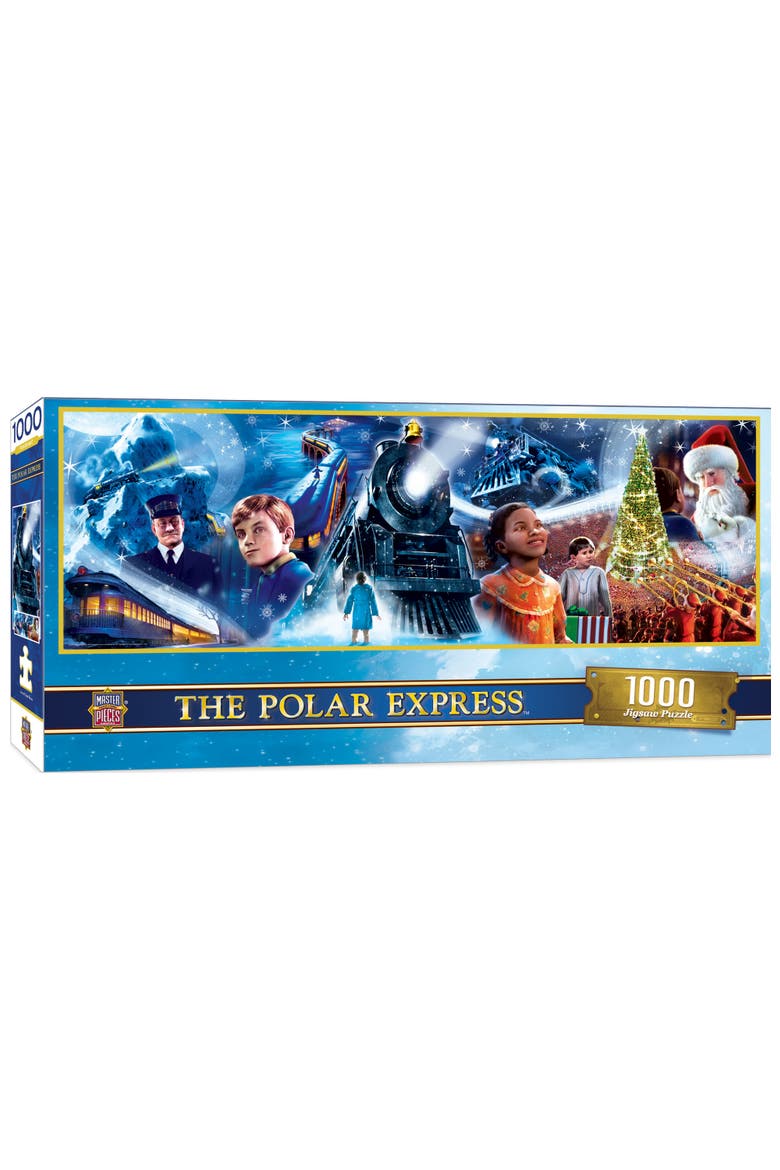 The Polar Express 1000 Piece Pano Puzzle, Main, color, Multicolor
