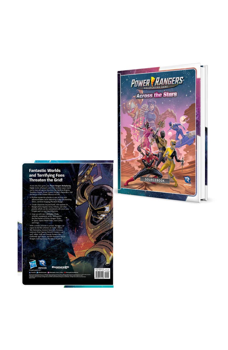 Renegade Game Studios Power Rangers Roleplaying Across the Stars Sourcebook, Alternate, color, Multicolored