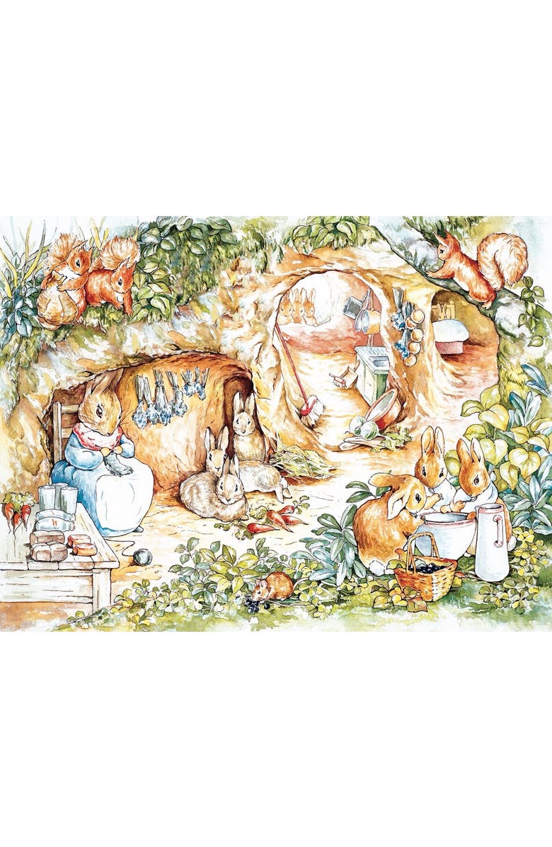 NEW YORK PUZZLE COMPANY Home Sweet Burrow 750 Piece Puzzle, Alternate, color, NO COLOR