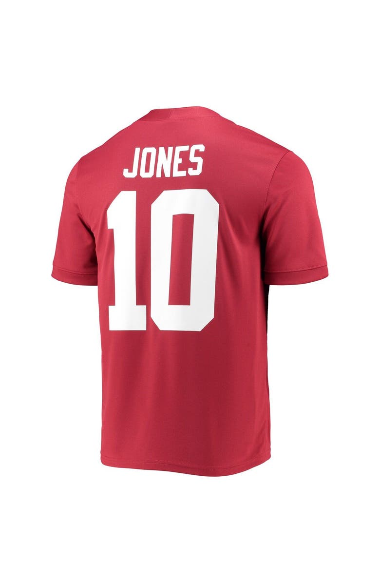 Nike Men's Nike Mac Jones Crimson Alabama Crimson Tide 2021 Draft Class Game Jersey, Alternate, color, 