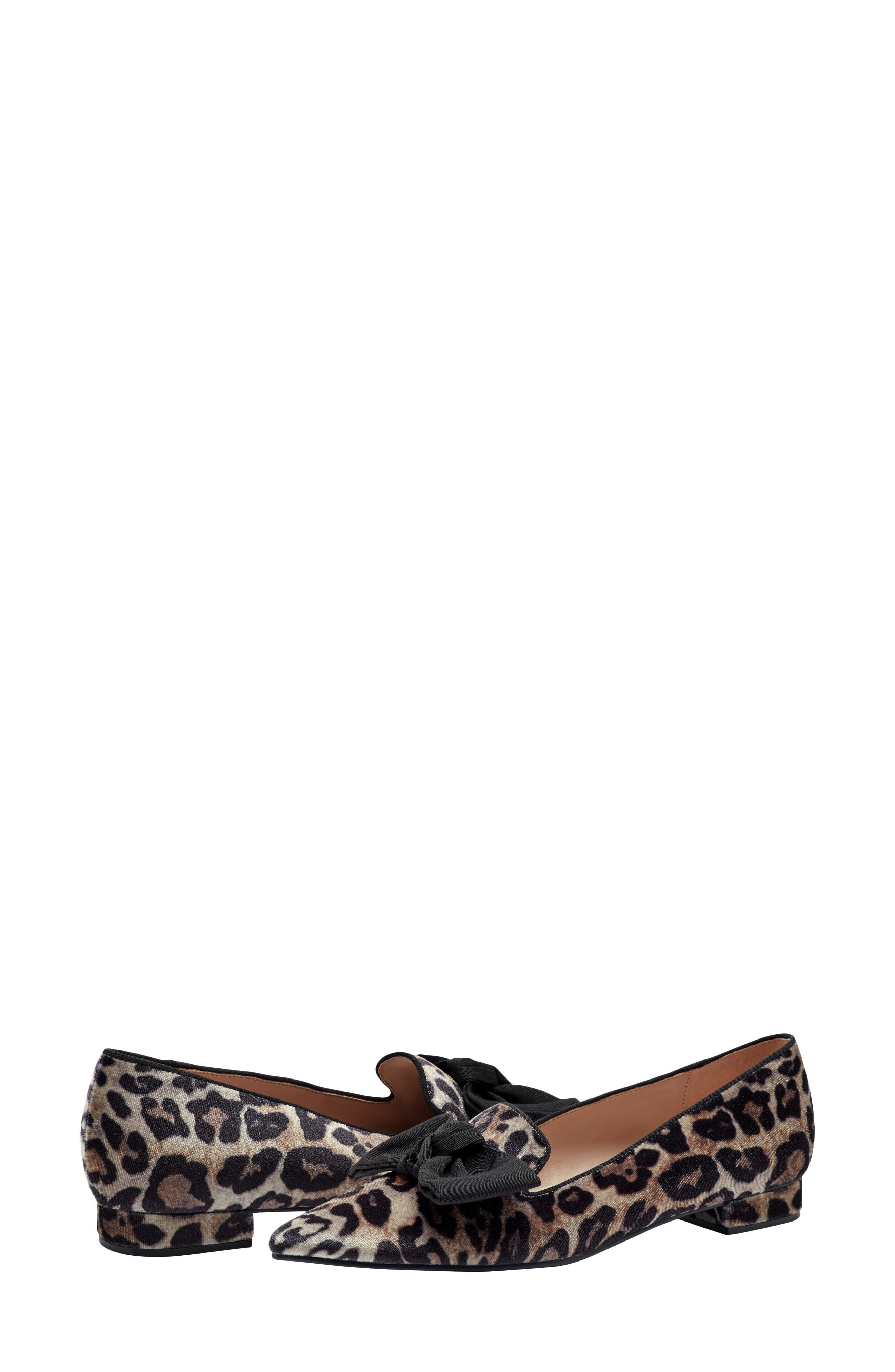 Bandolino Auggie Pointed Toe Loafer, Alternate, color, Leopard