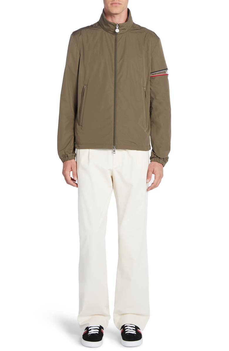 Moncler Ruinette Accent Sleeve Jacket, Alternate, color, 