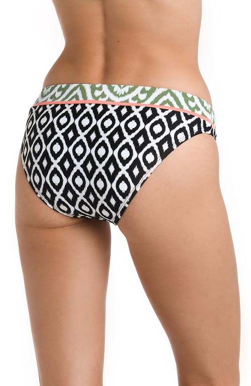 Shop La Blanca Banded Bikini Bottoms In Black