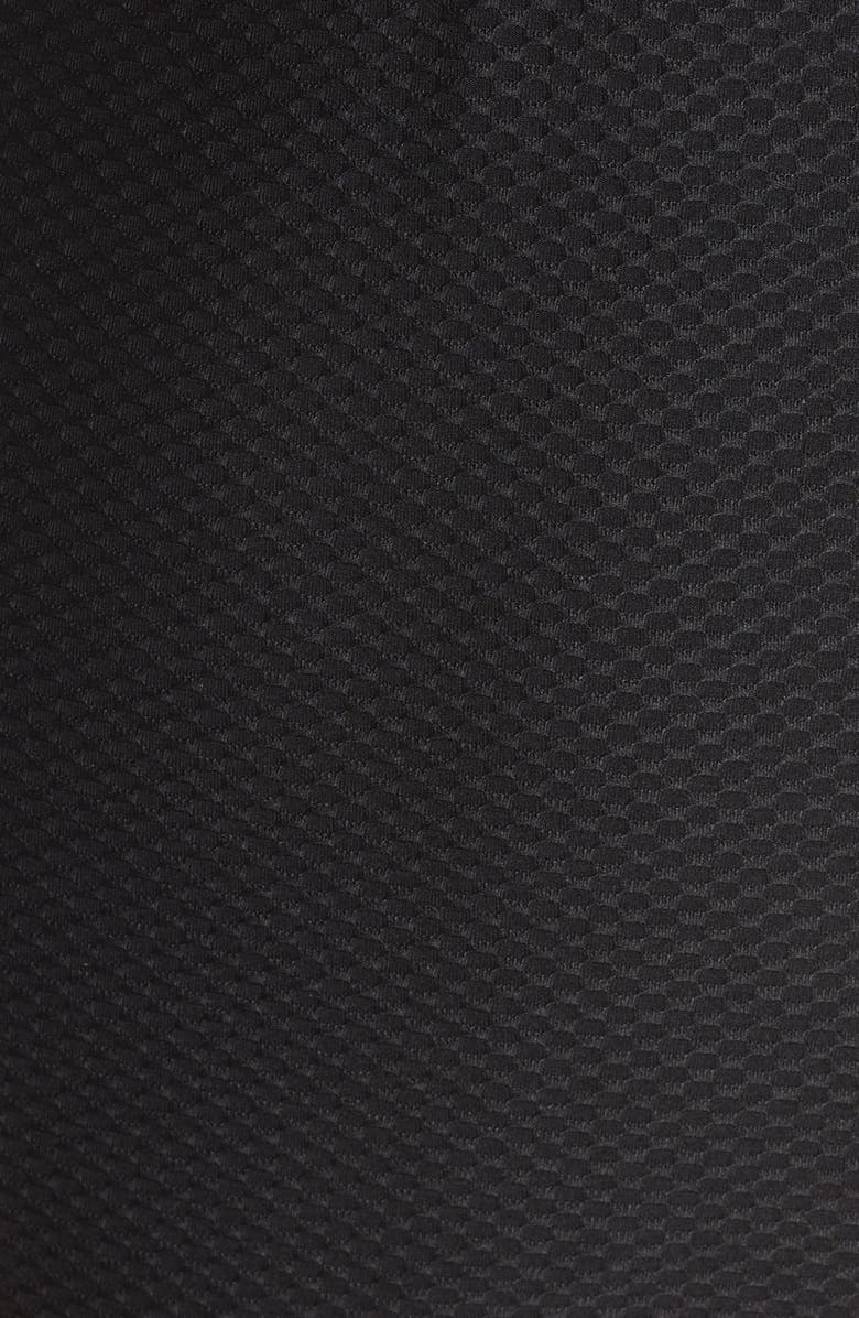 Chelsea28 Belted Textured One-Piece Swimsuit, Alternate, color, 