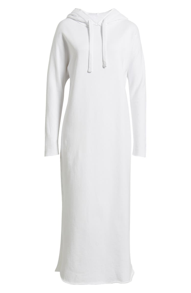 Frank & Eileen James Long Sleeve Hoodie Dress, Alternate, color, White