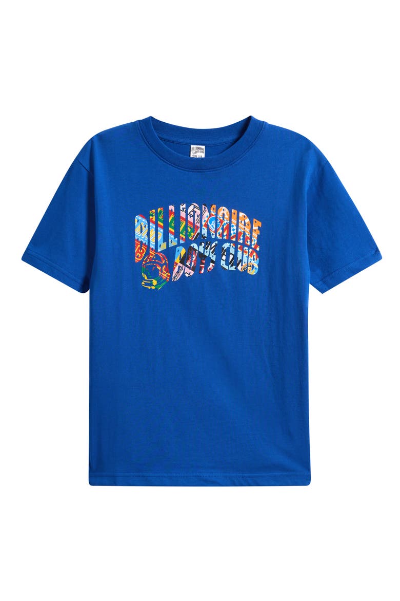 Kids' BB GOAT Cotton Graphic T-Shirt, Main, color, OLYMPIAN BLUE