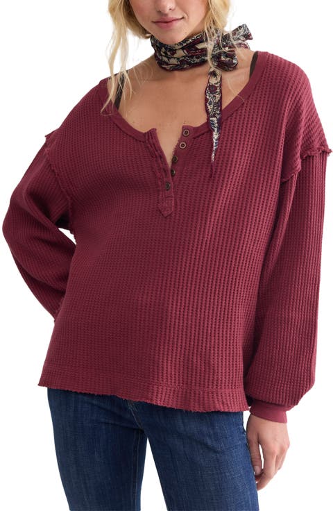 Montreal Henley Thermal Top