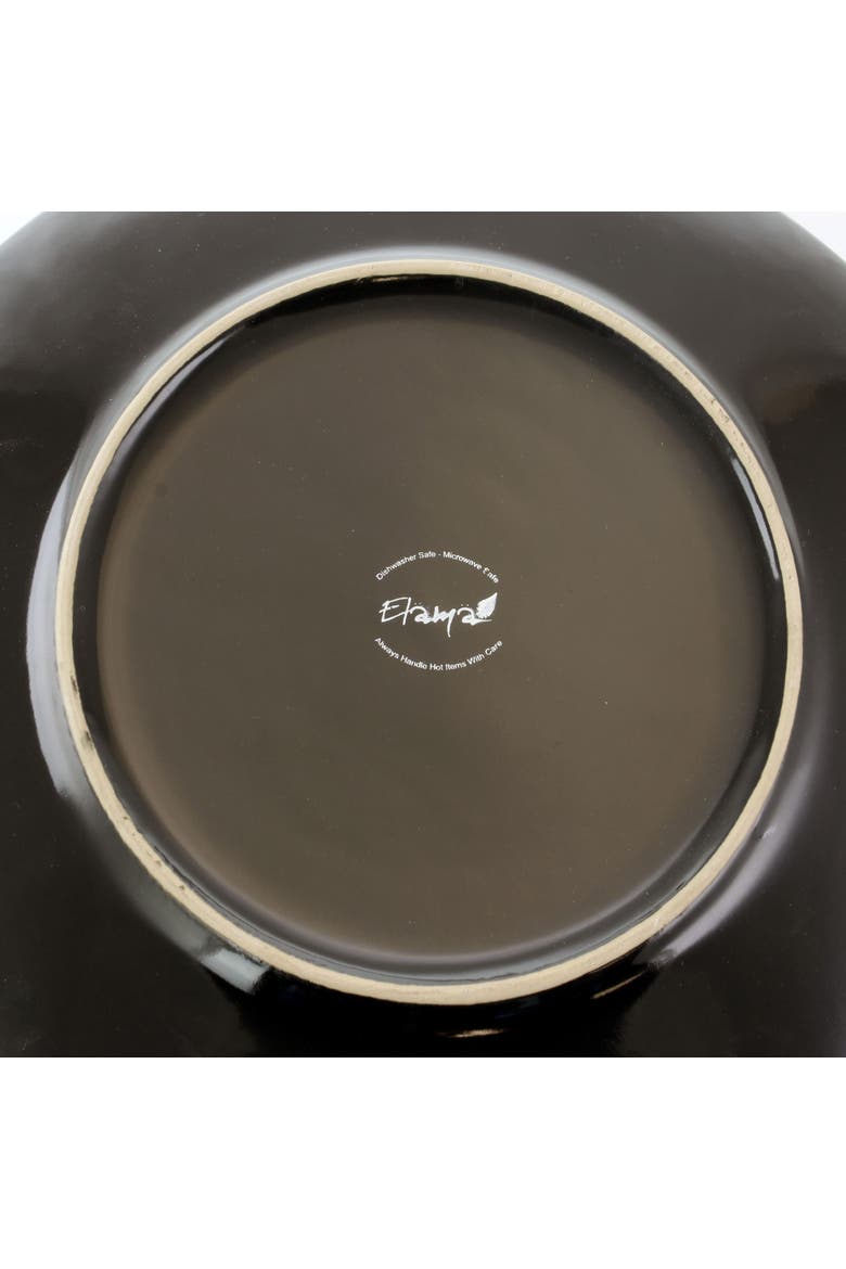 Floral Accents 16 Piece Dinnerware Set, Alternate, color, Blue