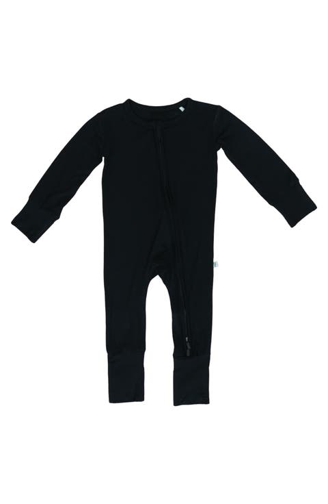 Allie Black Convertible Footie