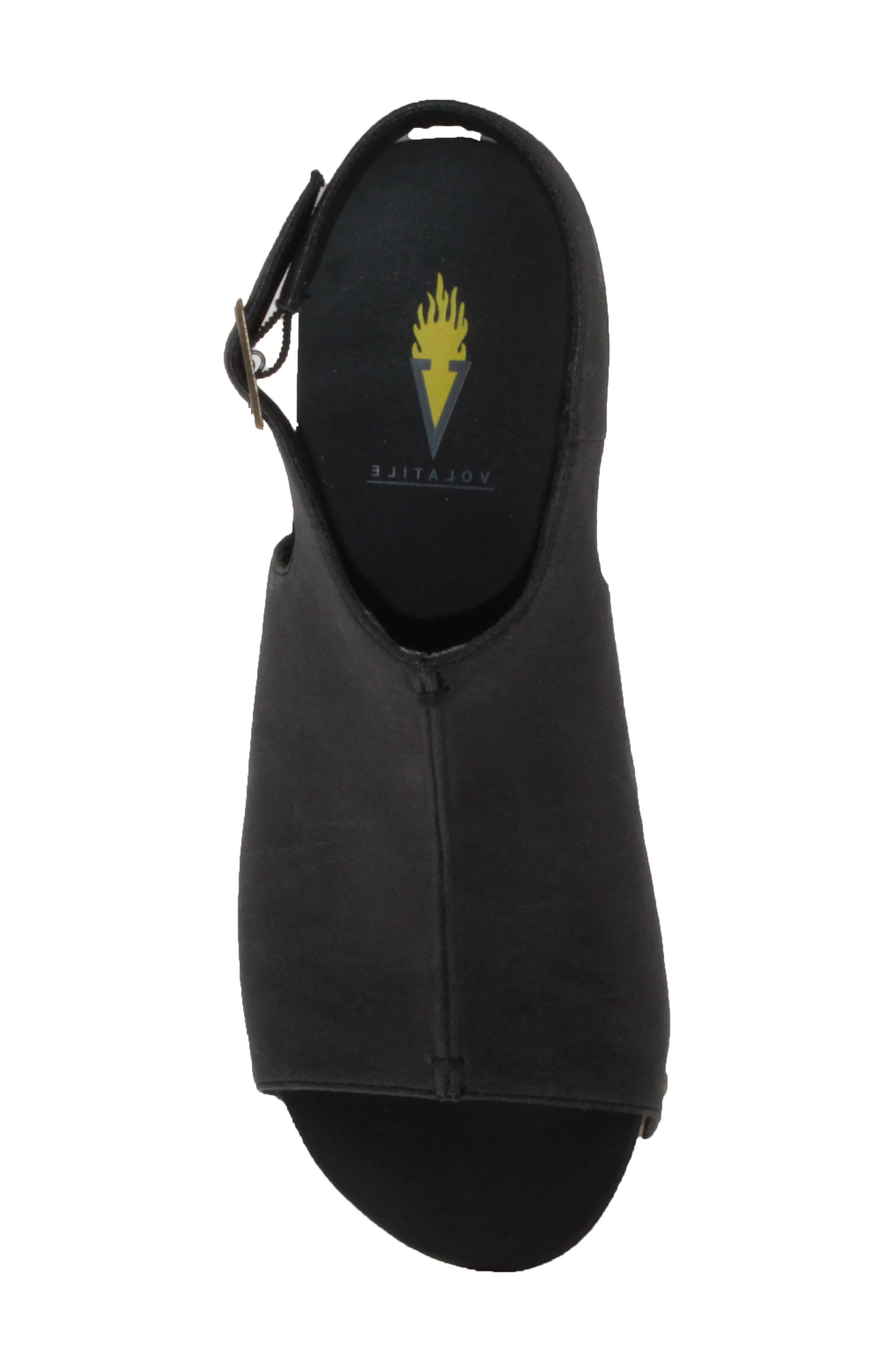 Volatile Division Platform Wedge Sandal, Alternate, color, 