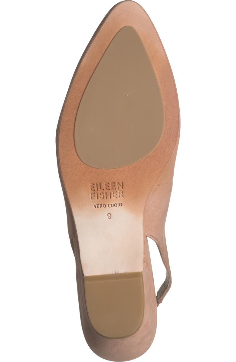 Eileen Fisher Gatwick Slingback Pump, Alternate, color, Latte