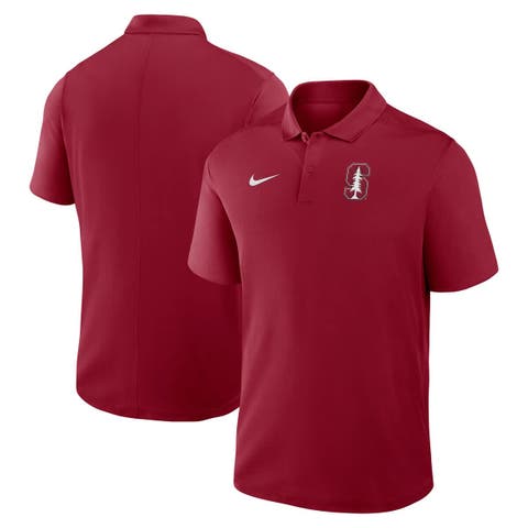 Men's Nike Cardinal Stanford Cardinal Primetime Victory Primary Logo Performance Polo