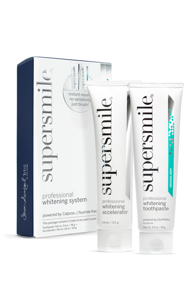 Fluoride Free Professional Whitening System - Large, Main, color, White