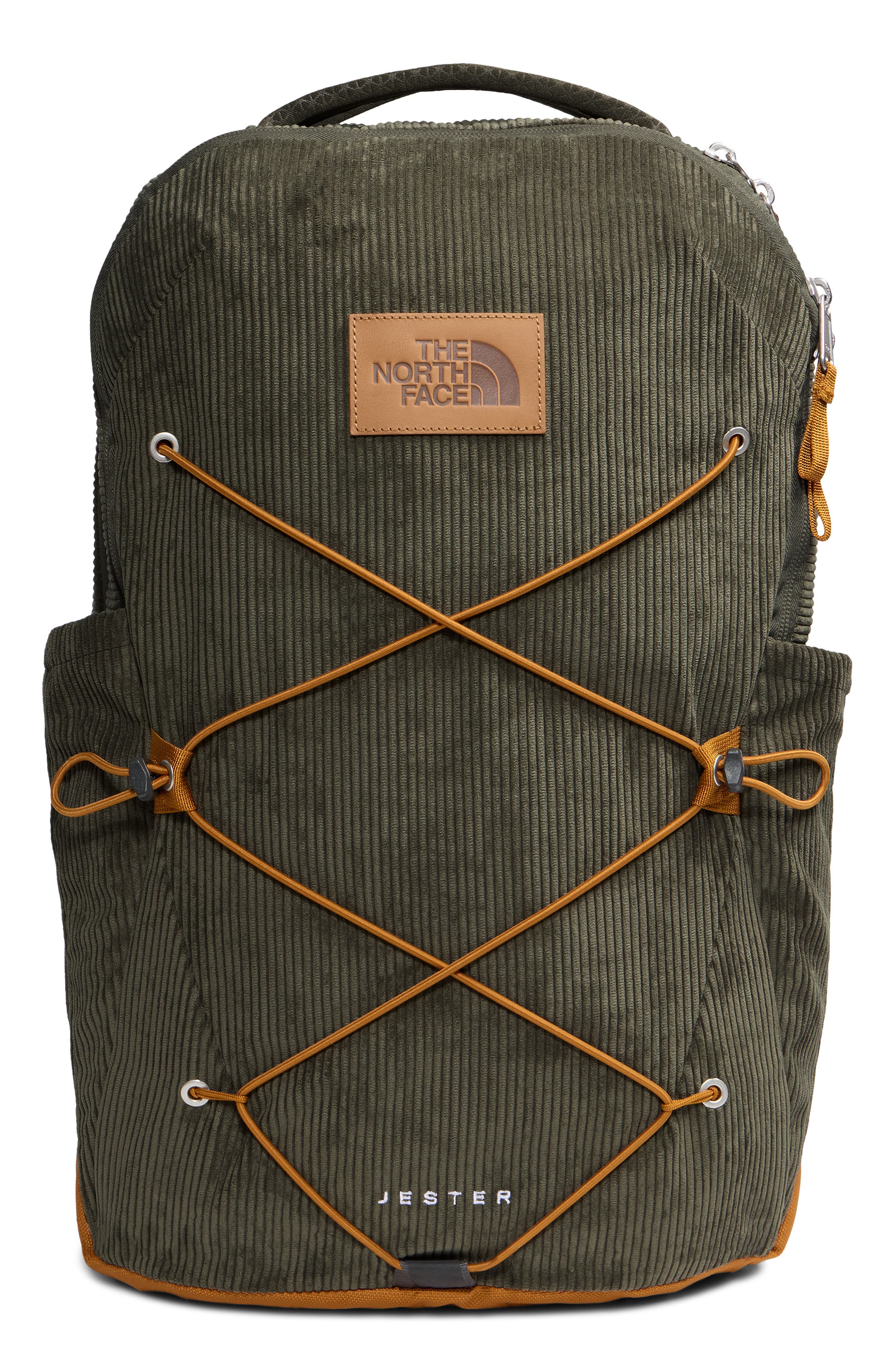 Jester Pro Backpack, Main, color, NEW TAUPE GREEN/ LEATHER BROWN