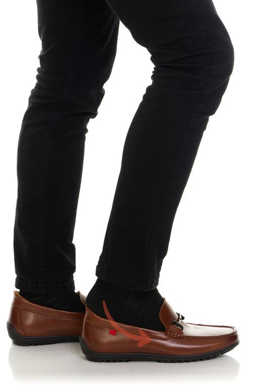 Marc Joseph New York Elliot Road Hands Free Technology Leather Buckle Loafer In Brown