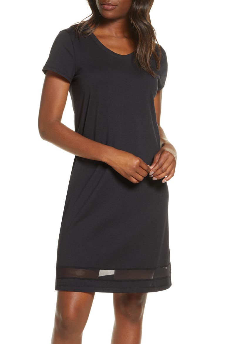 Gabriela Nightgown, Main, color, BLACK