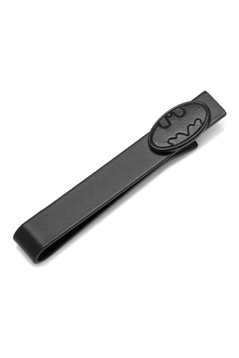 Batman Tie Bar, Main, color, BLACK