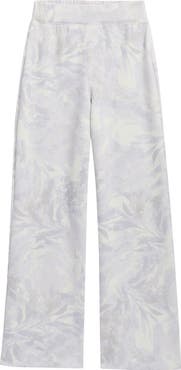 Walking on Sunshine Kids' Cloud Leaf Print Relaxed Pants