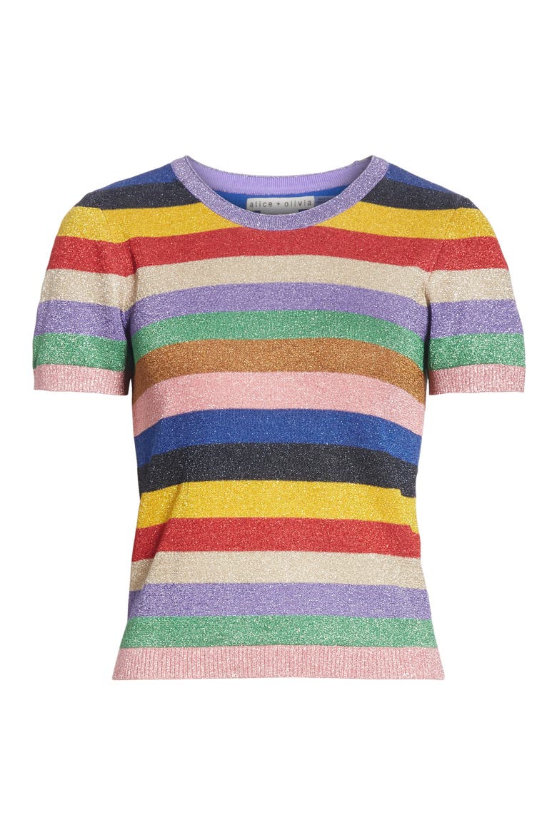Baylor Stripe Top, Alternate, color, MULTI