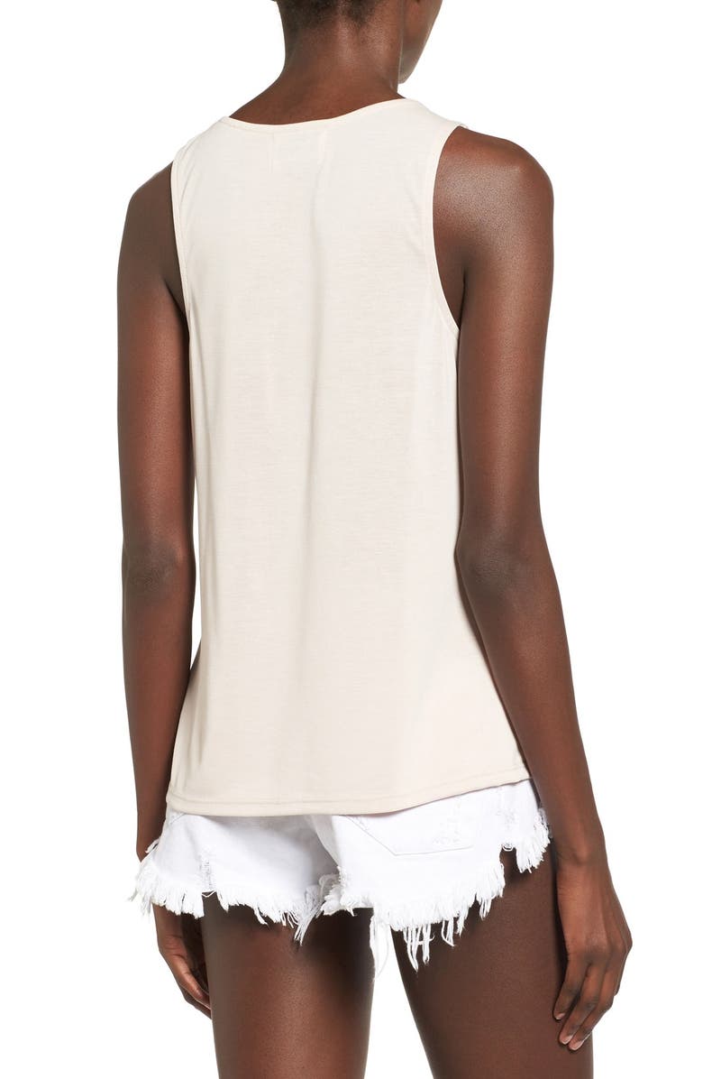Madison & Berkeley Lace-Up Tank, Alternate, color, 