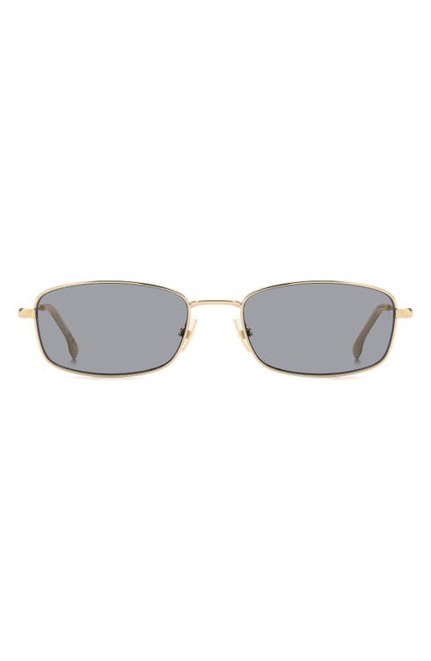55mm Rectangular Sunglasses
