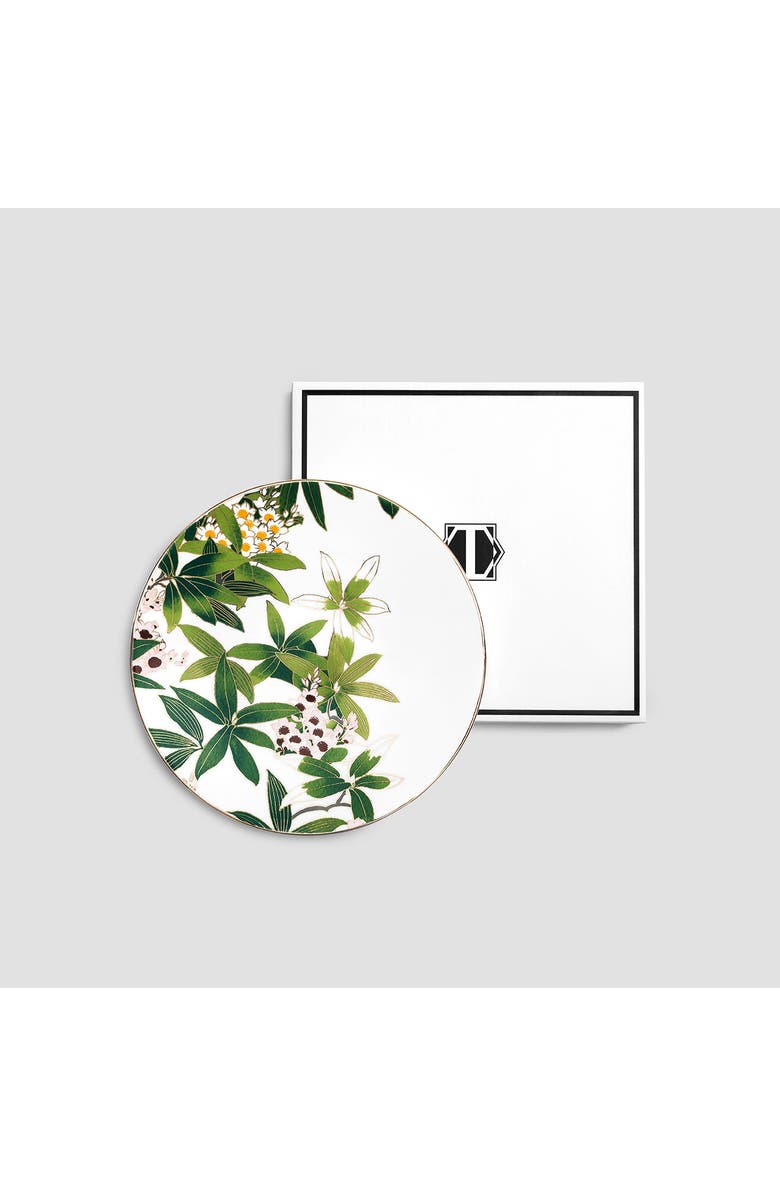 Togas Belize plate, Alternate, color, White