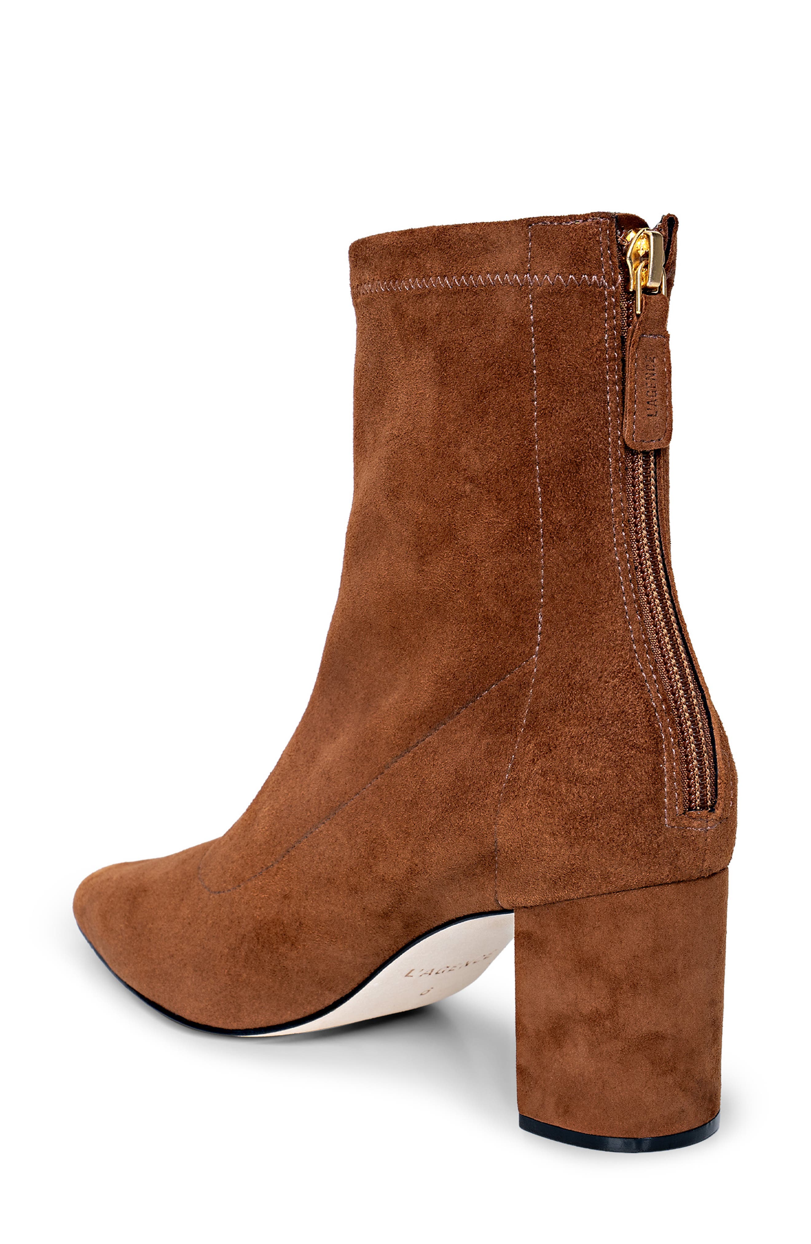 Salome Bootie, Alternate, color, BUCKSKIN SUEDE